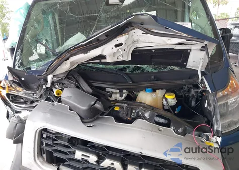 2021 Ram Promaster 3500 Cargo Van High Roof 159 Wb Ext from USA, damaged, VIN 3C6MRVJG2ME566536